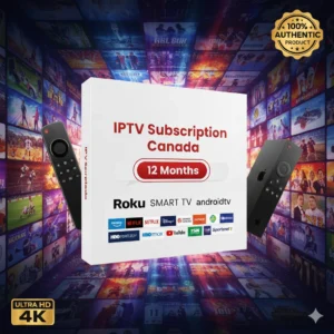 IPTV Subscription Canada 12 Months